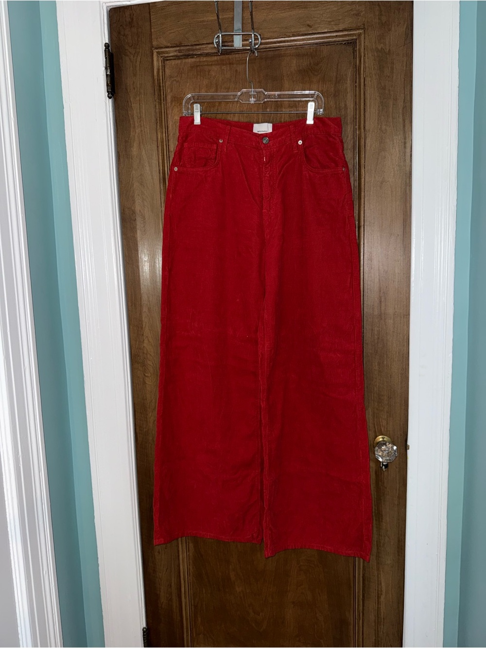 Reformation Eden Wide Leg Corduroy Pants